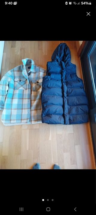 Cazadora cuadros | Chaqueta acolchada