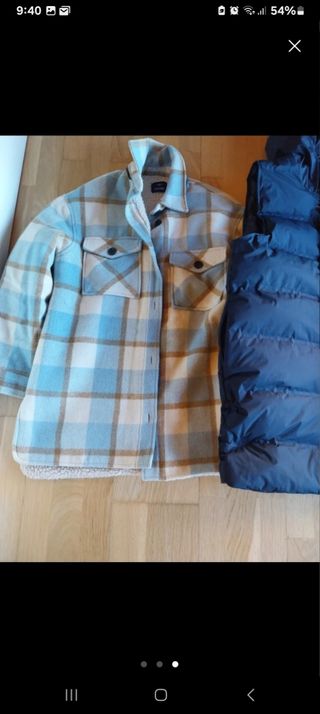 Cazadora cuadros | Chaqueta acolchada