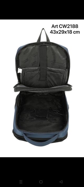 Zaino Coveri world grigio unisex