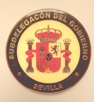 Medalla Subdelegación del Gobierno en Sevilla.