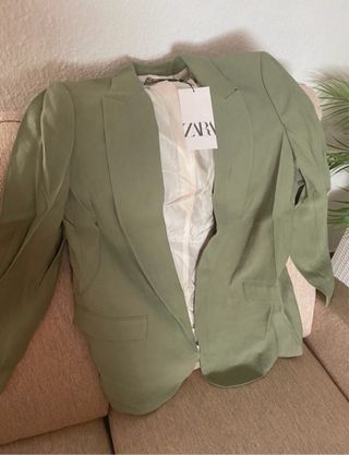 Americana Zara verde oliva