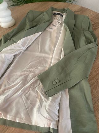 Americana Zara verde oliva