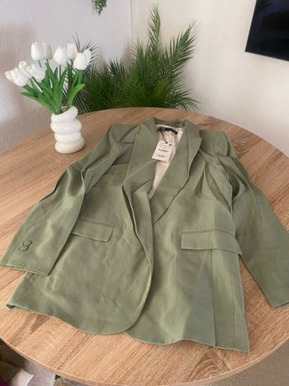 Americana Zara verde oliva