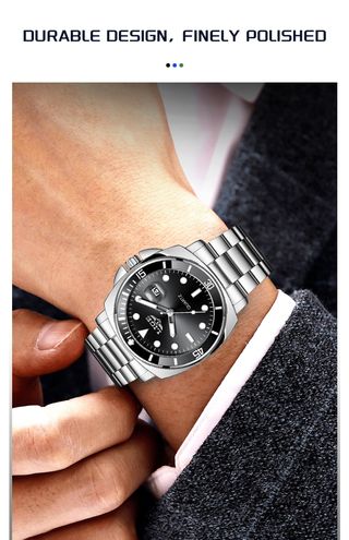 Reloj LIGE Hombre - Acero inoxidable