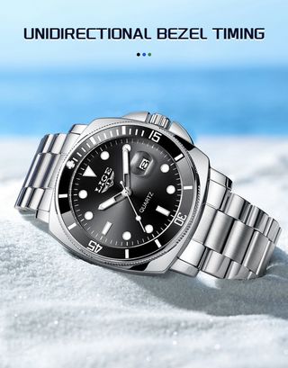 Reloj LIGE Hombre - Acero inoxidable