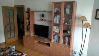 Mueble TV madera - Vitrinas