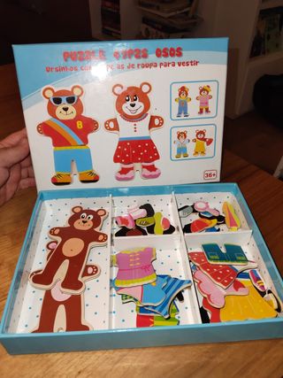 Puzzle Imanes Ositos 47 piezas