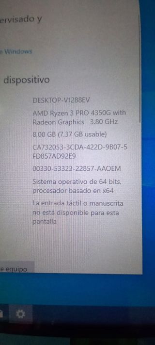 Lenovo M75S 11JA - PC de Escritorio