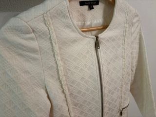 Chaqueta Only blanca, talla S