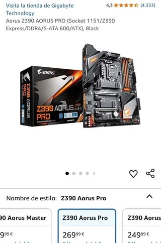 Gigabyte Z390 Aorus Pro placa base