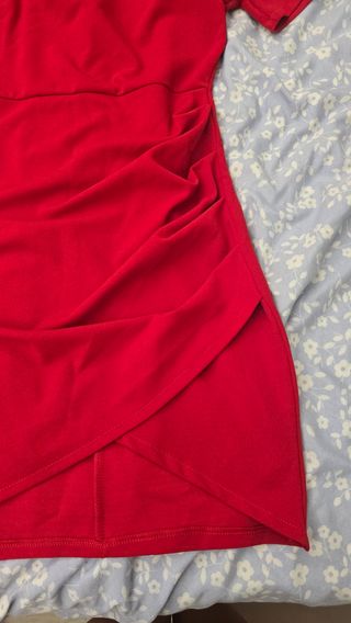 Vestido rojo ajustado