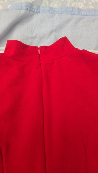Vestido rojo ajustado