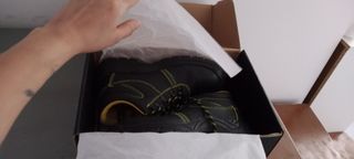 Zapatos FORLI punta acero - negros