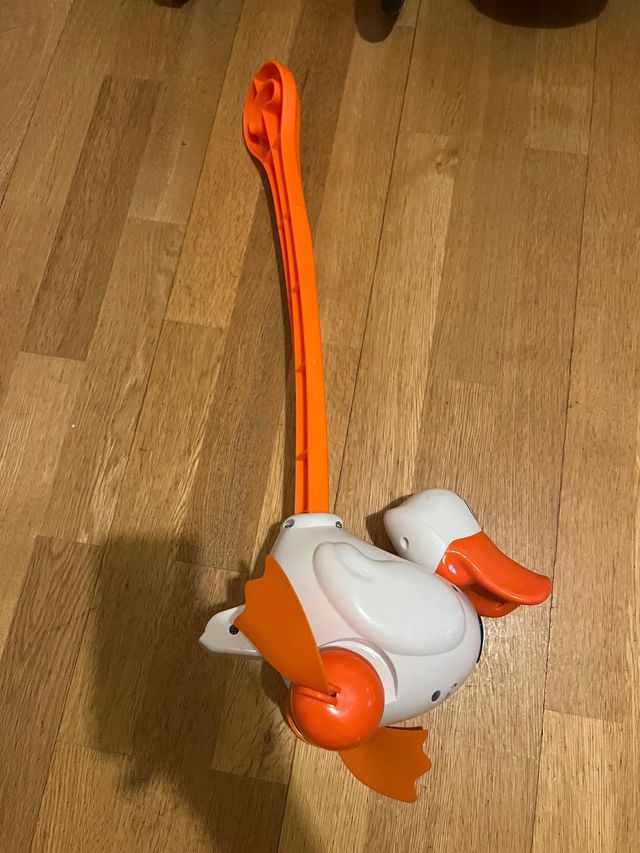 Pato empujador bebé