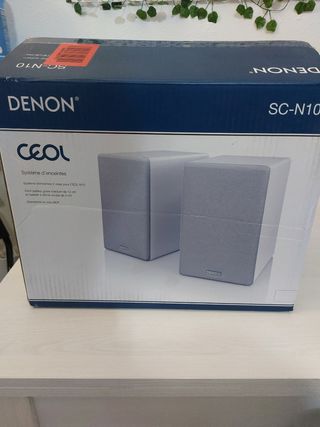 Denon SCN10 Altavoces HiFi - Blancos