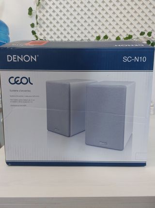 Denon SCN10 Altavoces HiFi - Blancos