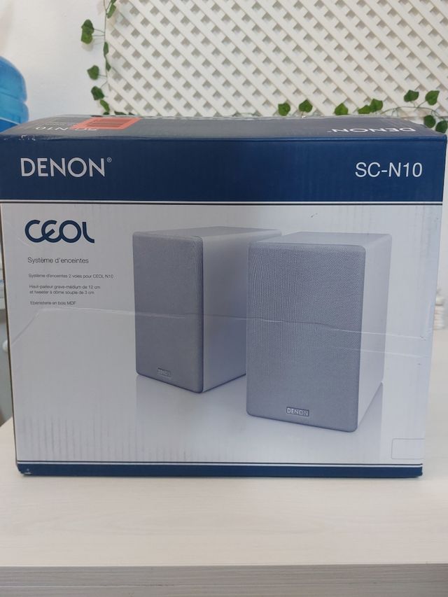 Denon SCN10 Altavoces HiFi - Blancos