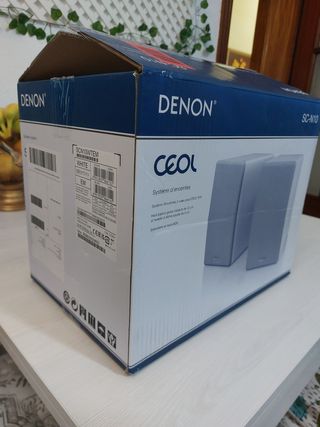 Denon SCN10 Altavoces HiFi - Blancos