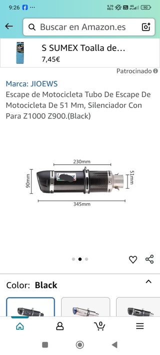 Escape LeoVince - Tubo escape moto