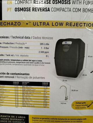 Osmosis Inversa Bbqgua Home Premium