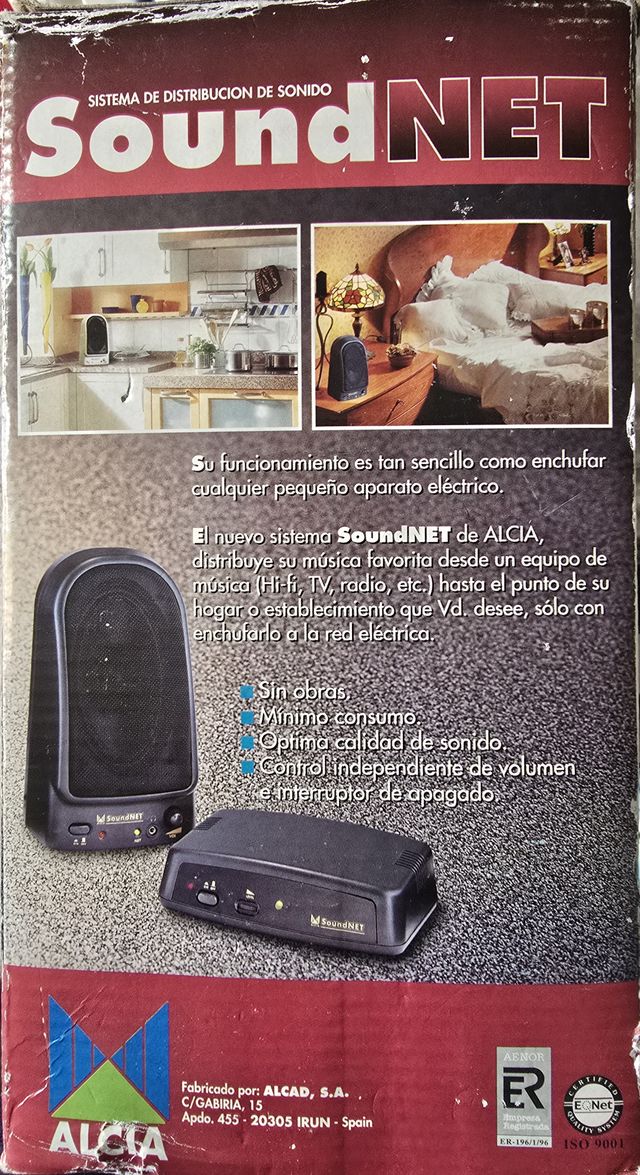 Sistema de distribución de Sonido, SOUND NET ALCAD