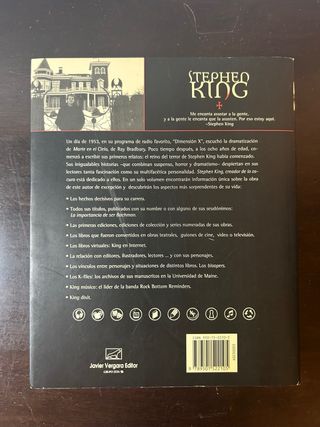 Stephen King creador de lo oscuro. 