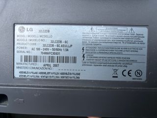 Televisión LG 32" XD HD - Gris plata