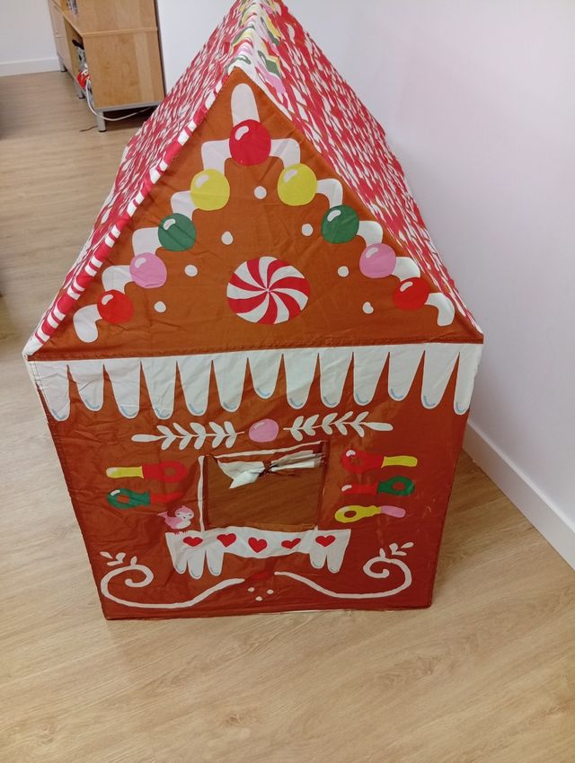 Casita de juegos de jengibre