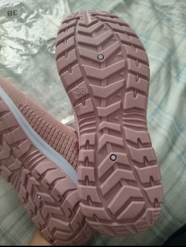 Zapatillas rosa mujer