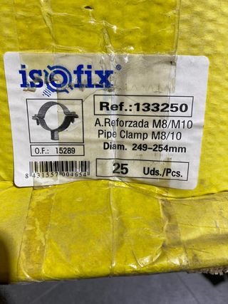Abrazaderas reforzada