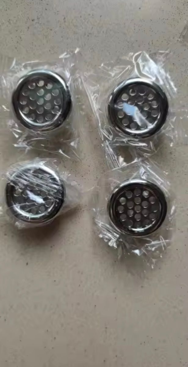 Cubiertas de drenaje de lavabo/fregadero cromadas