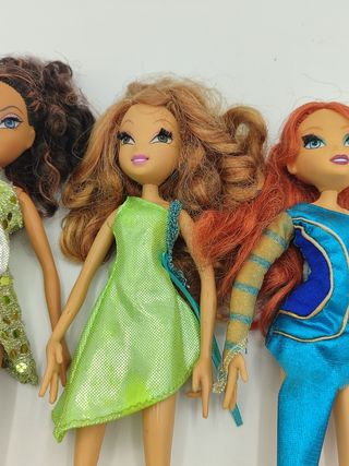3 bambole Winx Singsational