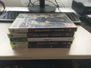 Pack de 5 juegos Xbox 360