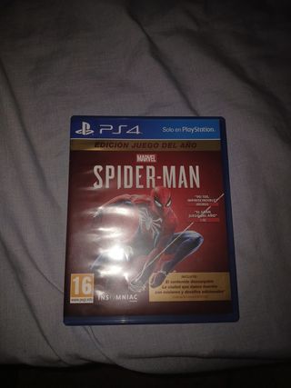 PS4 Spider-Man Juego del Año