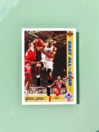 Carta NBA Michael Jordan All-Star Upper Deck 91-92