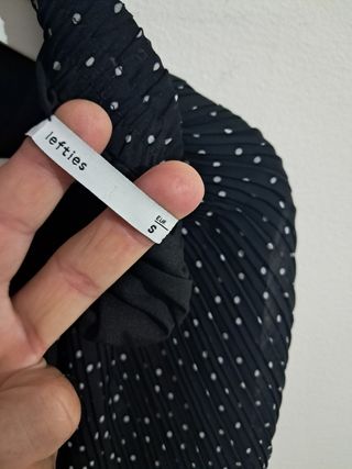 Falda plisada lunares - Talla S