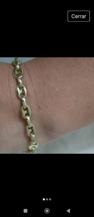 Pulsera oro - Brazalete dorado