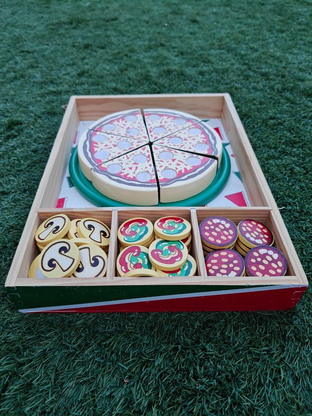 Pizza Melissa & Doug de madera