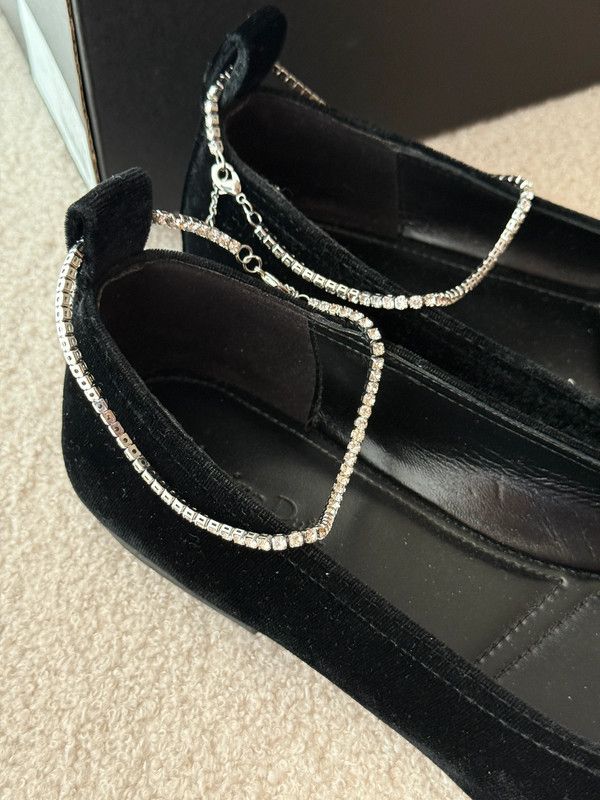 Bailarinas Massimo Dutti terciopelo 39