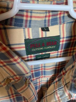 Camisa cuadros Pull&Bear