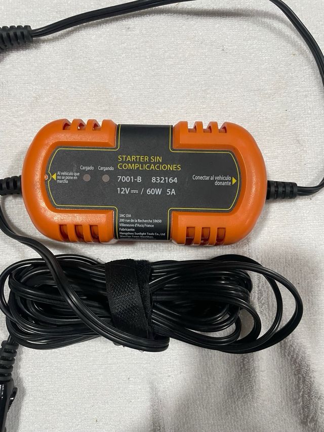 Cargador Arranque 12V 60W
