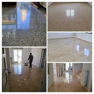 PULIDO Y ABRILLANTADO DE SUELOS Y ESCALERAS,