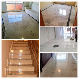 PULIDO Y ABRILLANTADO DE SUELOS Y ESCALERAS,