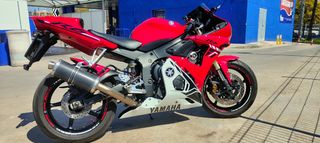 Yamaha YZF R6 roja ITV pasada