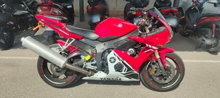 Yamaha YZF R6 roja ITV pasada