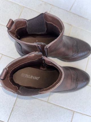 Stivaletti Chelsea Marroni