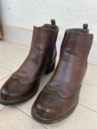 Stivaletti Chelsea Marroni