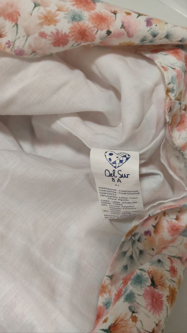 Vestido niña 8 años