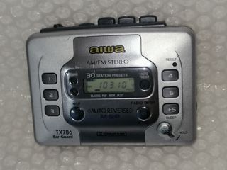 Reproductor Radio Cassette walkman 