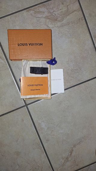 Braccialetto Louis Vuitton - Nero